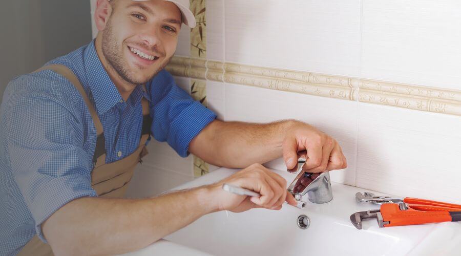 Faucet cartridge replacement in Saint Bernice, IN